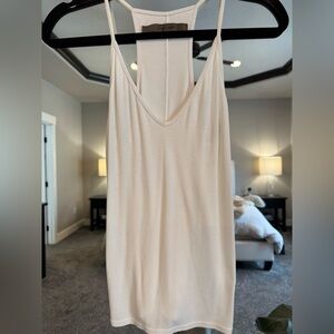 Enza Costa ribbed silk tank
